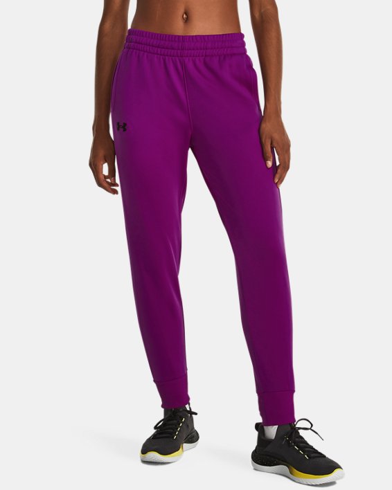 Jogger Armour Fleece® para mujer, Purple, pdpMainDesktop image number 0